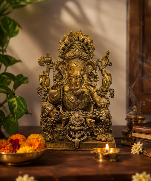 Bronze Ganesha