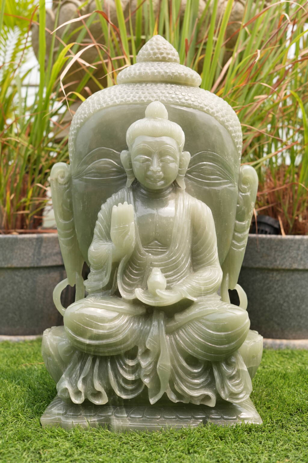 Green Aventurine Gautam Buddha
