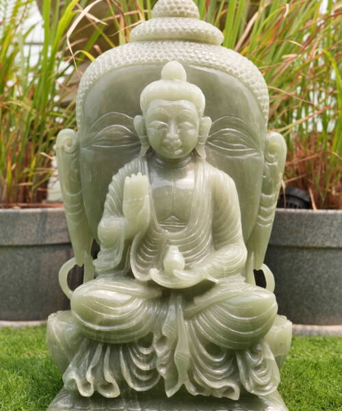 Green Aventurine Gautam Buddha