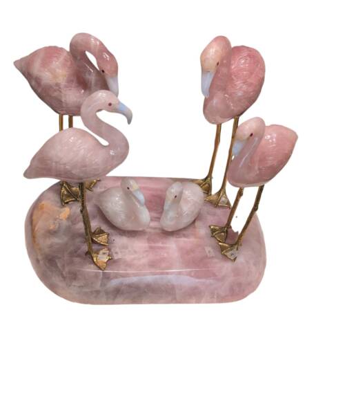 Rose Quatz Flamingo