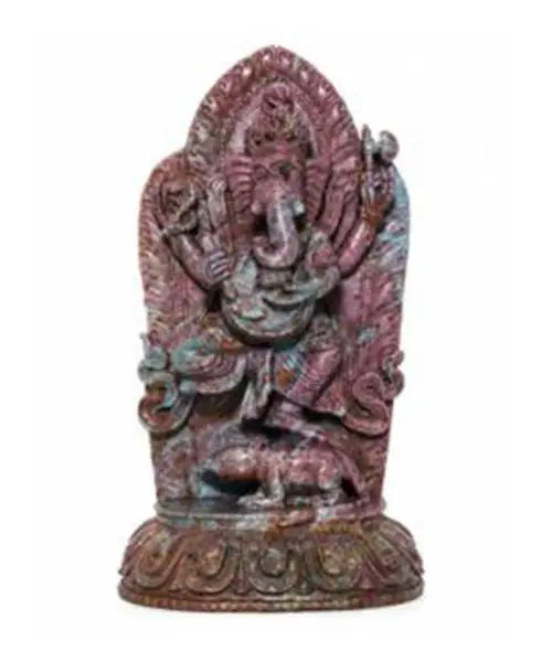 Ruby Kyanite Ganesha